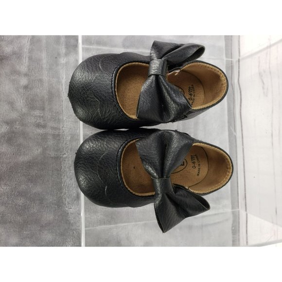 MYGGPP black infant Dress Shoes With Bow Mary Jane - Picture 10 of 10